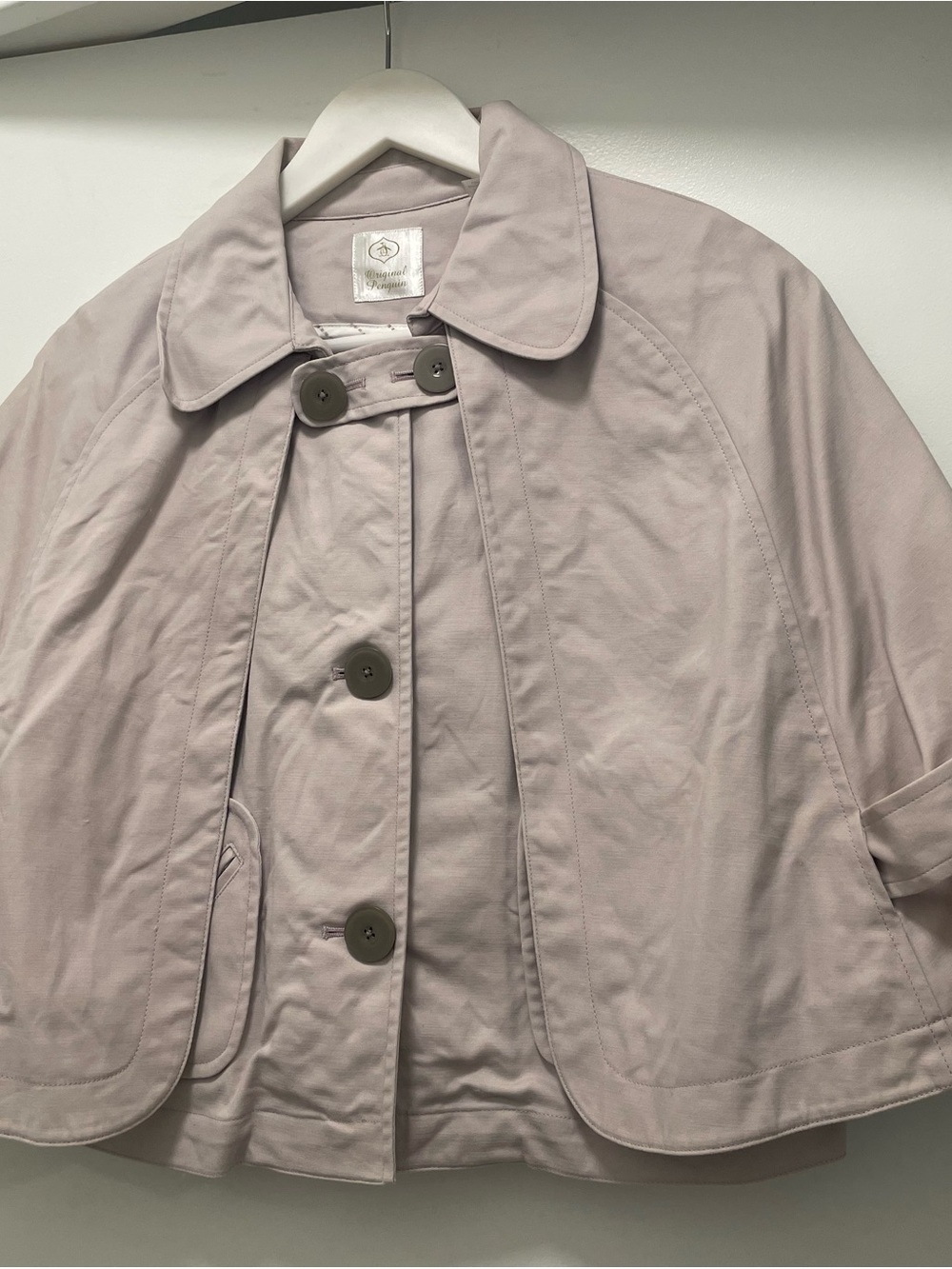 Original Penguin Women's Light Pink Cape Jacket